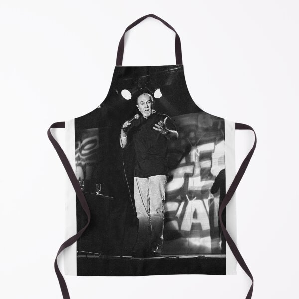 Item preview, George Carlin - BW Photograph designed and sold by ConcertImages.