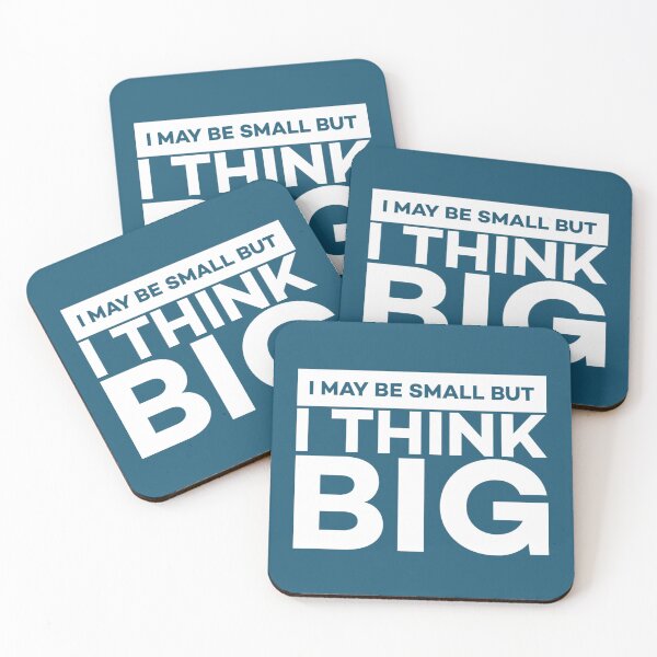 Item preview, I May be Small But I Think Big! designed and sold by Twittlefish.