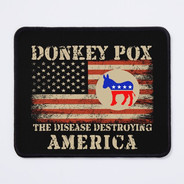 Item preview, Donkey Pox Shirt, Donkey Pox The Disease Destroying America, donkeypox t shirt, Funny Anti Biden designed and sold by UniqueStylistic.