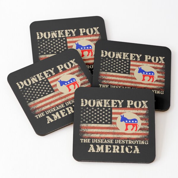 Item preview, Donkey Pox Shirt, Donkey Pox The Disease Destroying America, donkeypox t shirt, Funny Anti Biden designed and sold by UniqueStylistic.