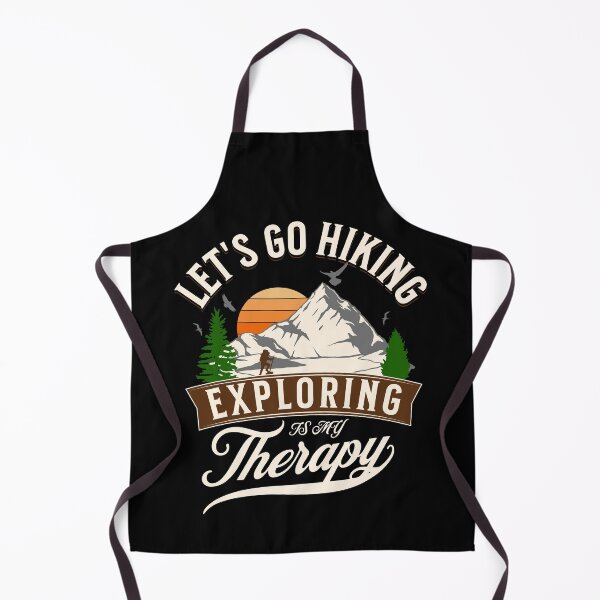 Item preview, Let's go Hiking Exploring is my Therapy designed and sold by GL Digital Artwork .