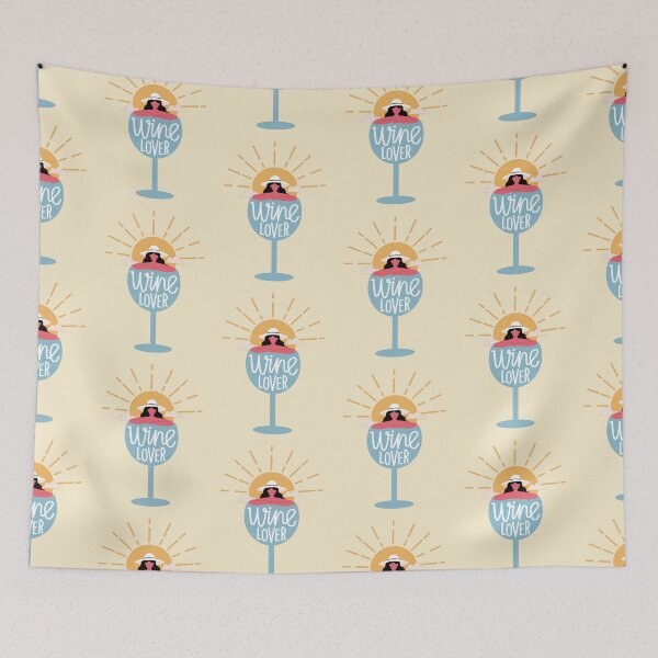 Item preview, Wine Girl Lover , Wine Lover  , Girl with Wine , Summer Vibe designed and sold by Artw0rld.