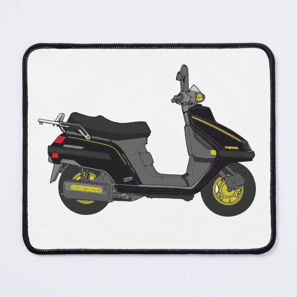 Item preview, Black Honda Elite Scooter designed and sold by Chippyo.
