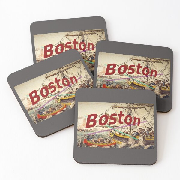 Artikelvorschau, Boston abstraktes Design entworfen und verkauft von lobodelnoir.