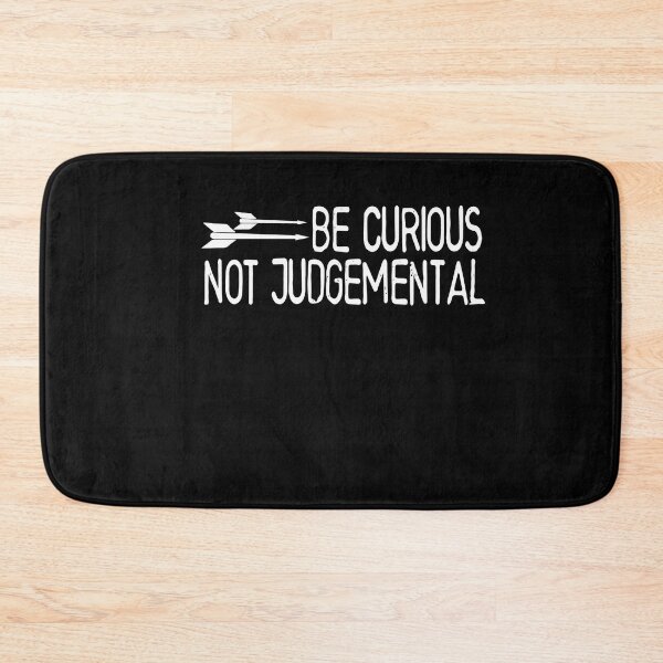 Item preview, Be Curious Not Judgemental - Football Ted Wise Quote For Football Masters And Players designed and sold by Heddar Badreddine.