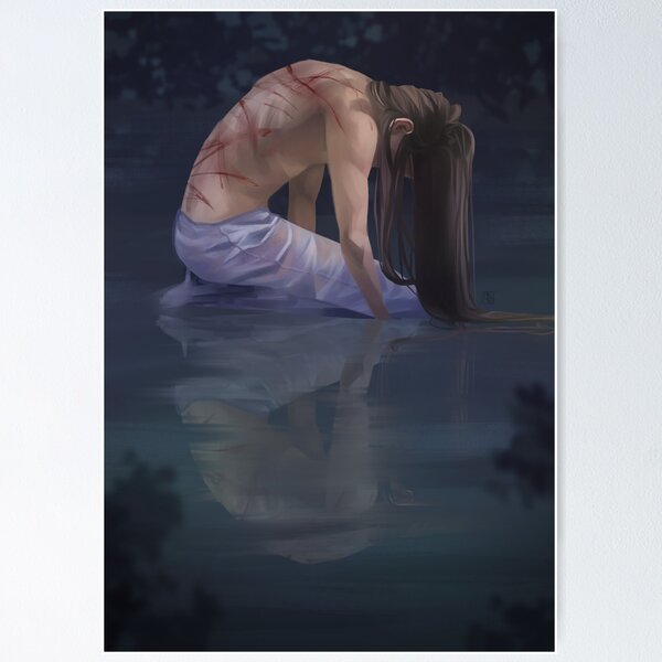 Aperçu de l'œuvre Le reflet de Lan Zhan créée et vendue par hungryallen.