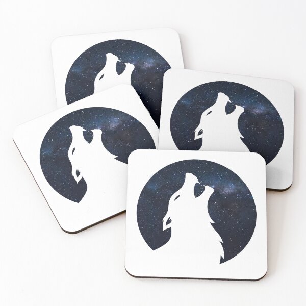 Item preview, Galaxy Wolf night sky designed and sold by Mirksaz-designs.