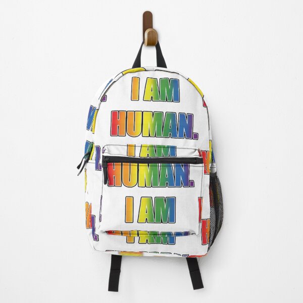 Item preview, I am human - Neurodivergent and pride designed and sold by Memockend.