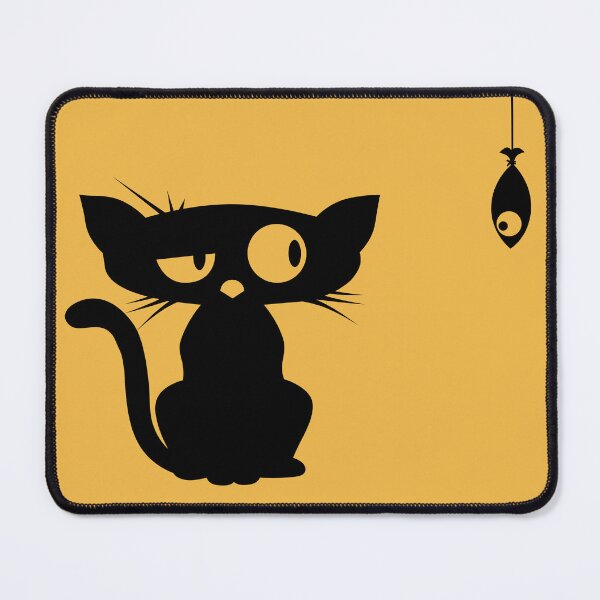 Item preview, Funny Cat and Fish designed and sold by elizaldesigns.