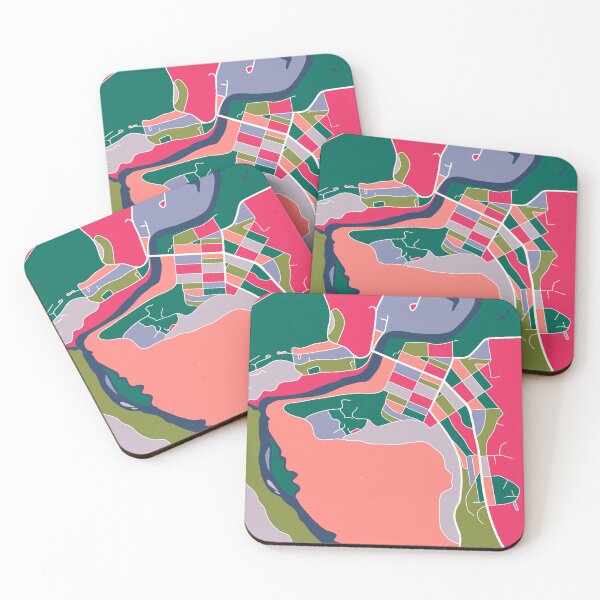 Item preview, Banff, Canada Town Map designed and sold by kbracey-meraki.
