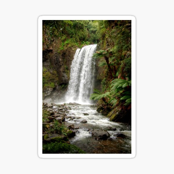 Item preview, The Hopetoun Falls on the Aire River, Victoria designed and sold by ChristineJayne.