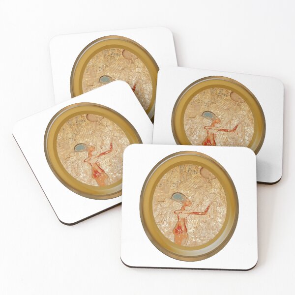 Item preview, King Akhenaten Golden Frame 2 designed and sold by emhoteb.