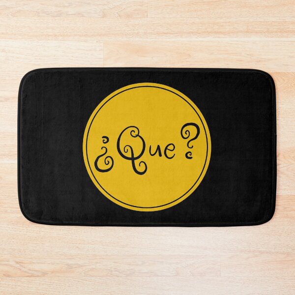 Item preview, Que - What - Spanish Word - Spain designed and sold by JourneyCreative.