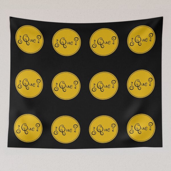 Item preview, Que - What - Spanish Word - Spain designed and sold by JourneyCreative.