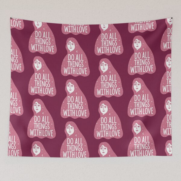 Item preview, Do All Things With Love , Summer Vibe designed and sold by Artw0rld.