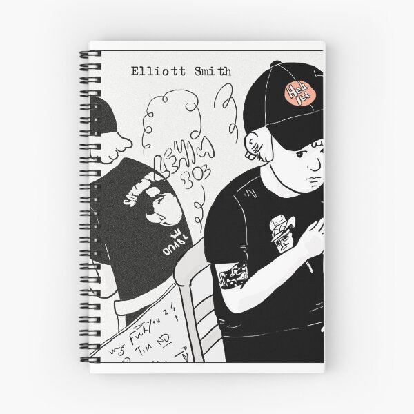 Aperçu de l'œuvre Elliot Smith - Soit/Ou - illustration d'album créée et vendue par Miaou Studio.