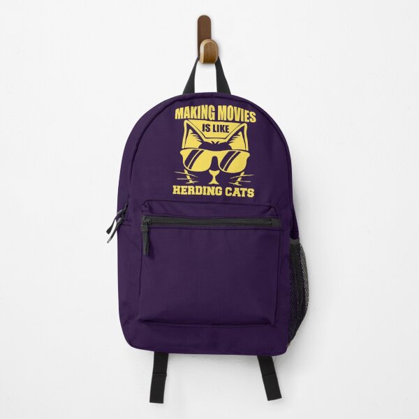 Item preview, Making Movies Is Like Herding Cats - Funny Memes designed and sold by S Cube Design.
