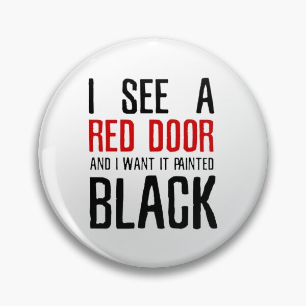 Item preview, Paint It Black The Rolling Stones Lyrics designed and sold by CeridwenPham.