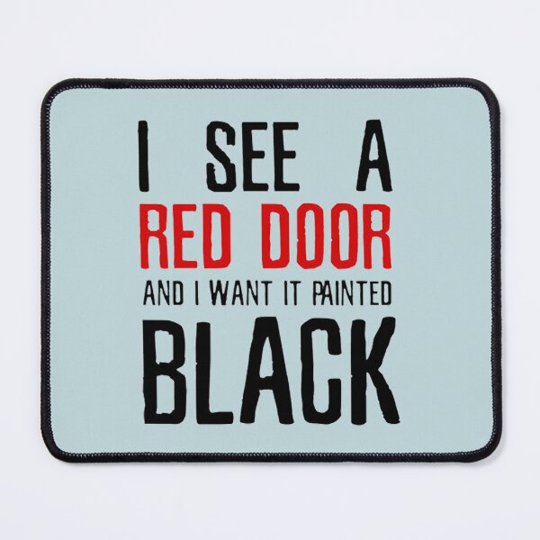 Item preview, Paint It Black The Rolling Stones Lyrics designed and sold by CeridwenPham.