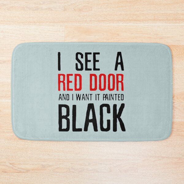 Item preview, Paint It Black The Rolling Stones Lyrics designed and sold by CeridwenPham.