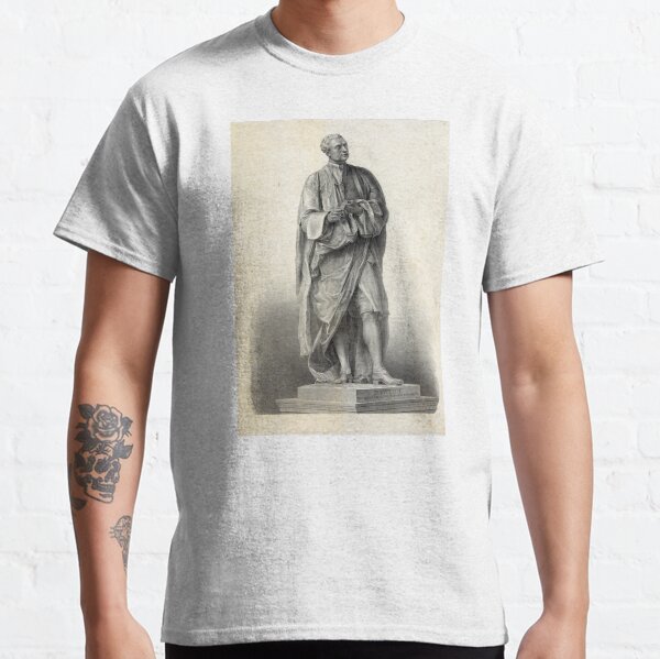 Statue of Isaac Newton Classic T-Shirt