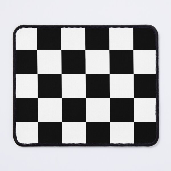 Item preview, Classy Black and White Checkered Square Pattern designed and sold by ZANGRAM.