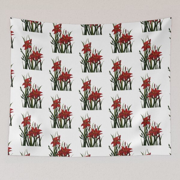 Item preview, Day Lily 2 Watercolour and Gouache Painting designed and sold by Heatherian.