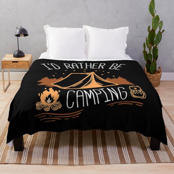 Item preview, I'd Rather Be Camping designed and sold by BennetJaco.
