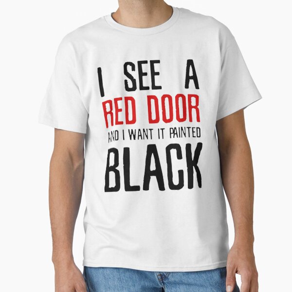 Item preview, Paint It Black The Rolling Stones Lyrics designed and sold by CeridwenPham.