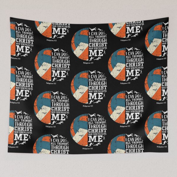 Item preview, Cute Volleyball Teen Girls Women Her Philippians 4 13 designed and sold by adams79.