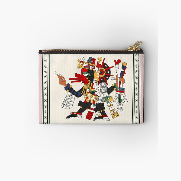 Item preview, Quetzalcoatl Ehecatl - Aztec God Of Life Duvet designed and sold by Aztectees.