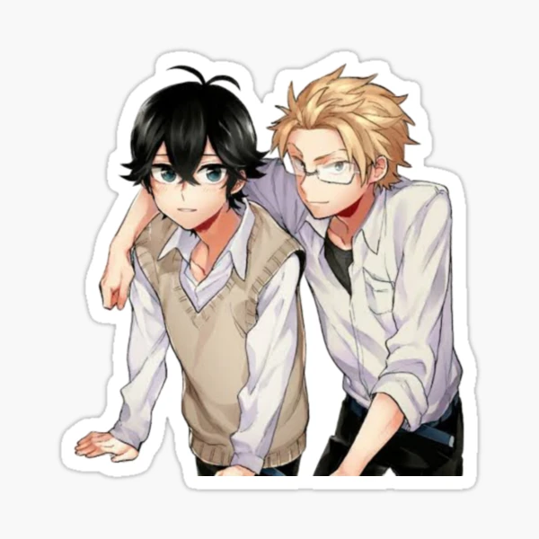 barakamon manga cute anime tshirt Sticker for Sale by chibili