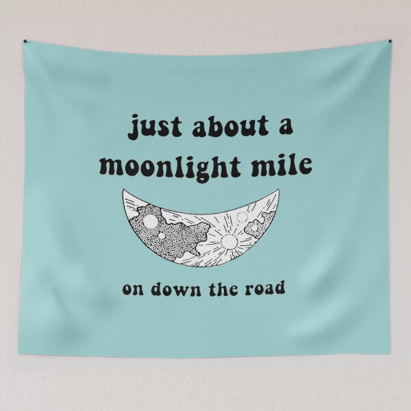 Item preview, Moonlight Mile (Rolling Stones) designed and sold by CeridwenPham.