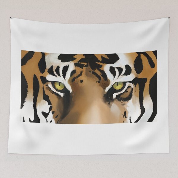 Item preview, Intense stare from a tiger designed and sold by MoonLitFox.