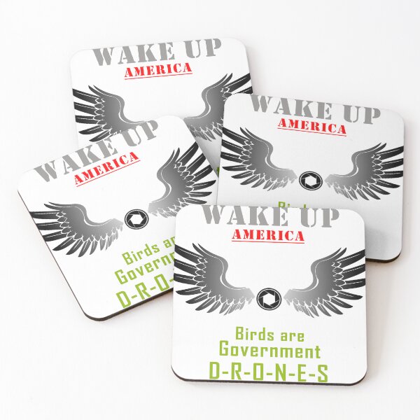 Item preview, wake up america birds are government drones designed and sold by PetAnimalTshirt.