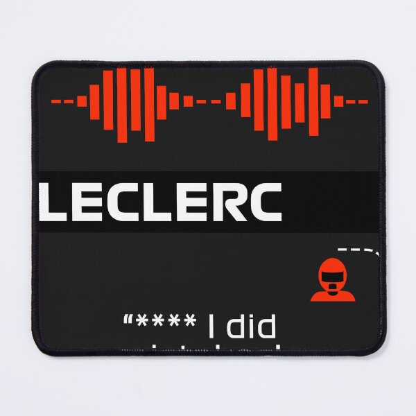 Item preview, F1 - Charles Leclerc - Radio Message (I did mistakes) designed and sold by F1merch33.