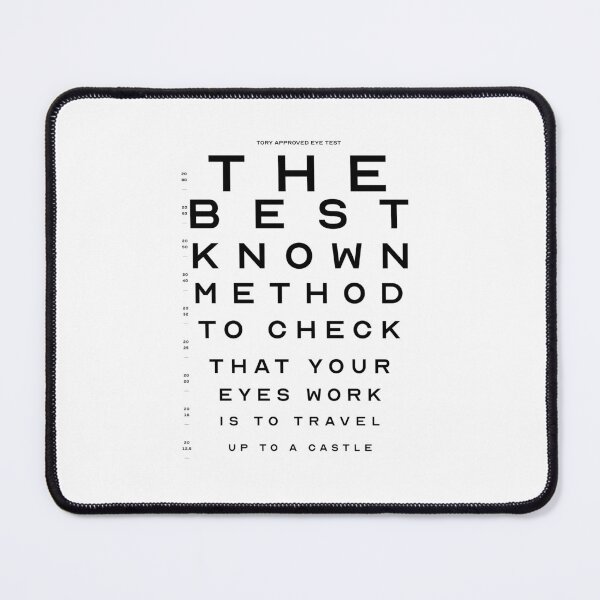 Item preview, Tory eye test  designed and sold by snazzypotatos.