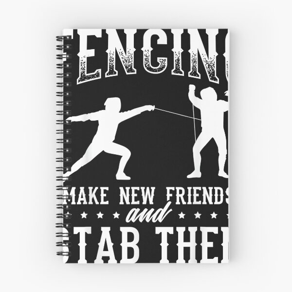 Item preview, Funny Fencing Design Make new friends and stab them  designed and sold by joaonovan.
