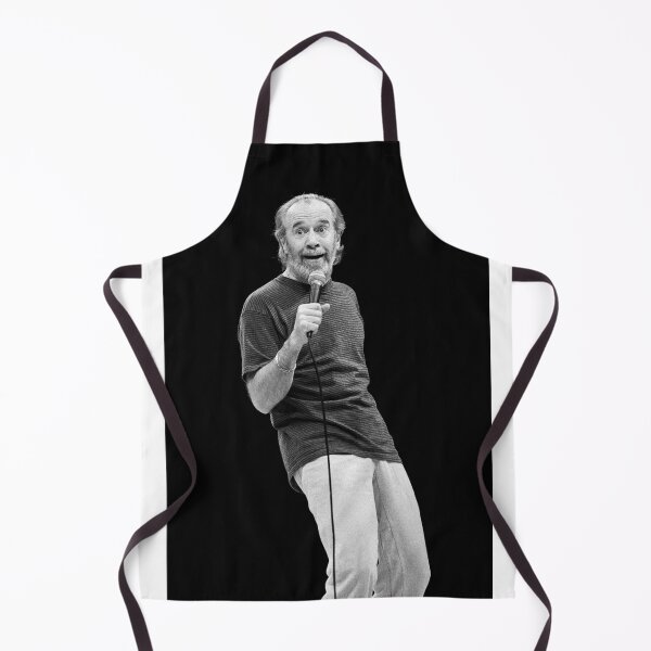 Item preview, George Carlin - BW Photograph designed and sold by ConcertImages.