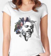 J. Cole Women's Fitted Scoop T-Shirt