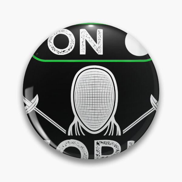 Item preview, Funny Fencing Design Maske On World Of Fencer  designed and sold by laveorwood.