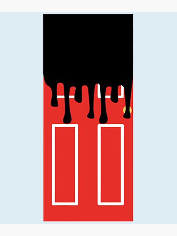 "paint it black" Poster for Sale by CeridwenPham Redbubble