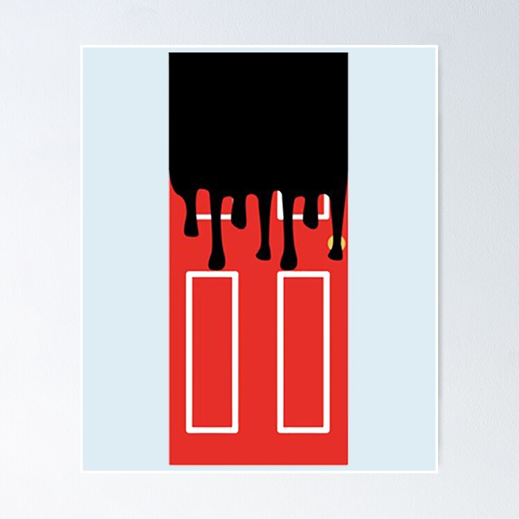 paint it black Sticker