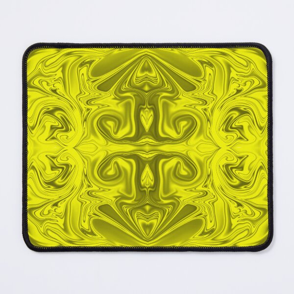 Item preview, Fluid Abstract Pattern - Yellow Abstract  Pattern - Pattern lovers designed and sold by designerpriti.