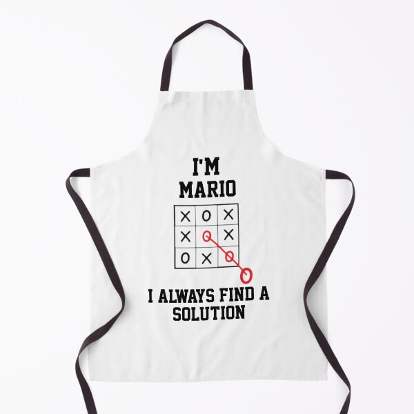 Item preview, Im Mario I Always Find A Solution  designed and sold by Yay Design.