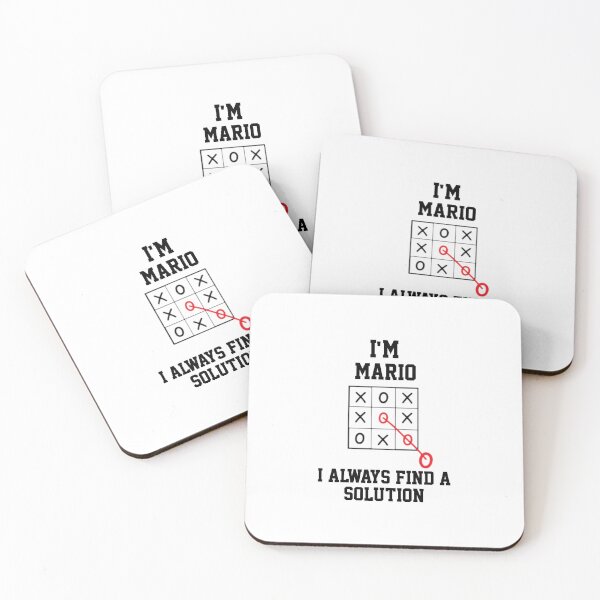 Item preview, Im Mario I Always Find A Solution  designed and sold by Yay Design.