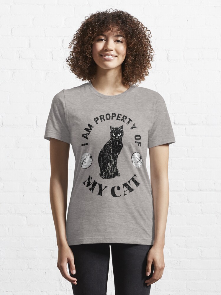 Funny Saying Meme Cute Black Cat Lover Mom Kitten Lady Dad Essential T Shirt for Sale by MintaApparel Redbubble