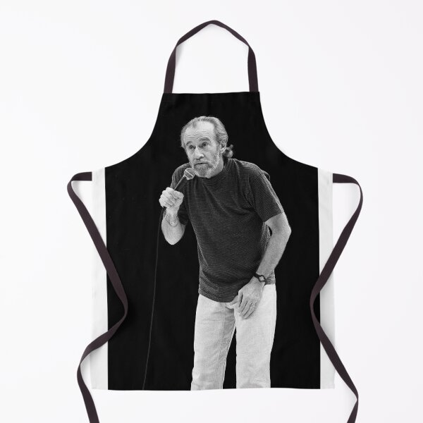Item preview, George Carlin - BW Photograph designed and sold by ConcertImages.