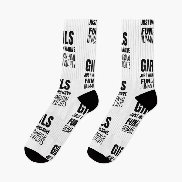 Item preview, Girls Just Wanna Have Fundamental Human Rights designed and sold by Yonik ★★★★★.