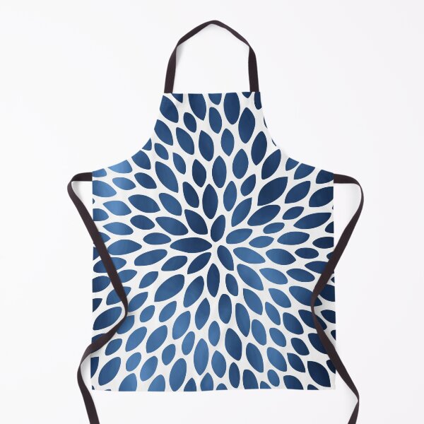 Item preview, Floral Bloom, Blue on White designed and sold by meggydesigns.